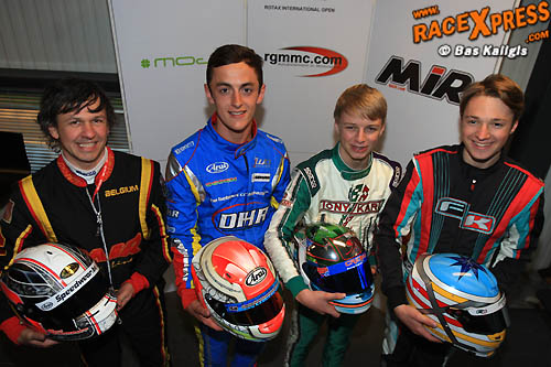 Britten op pole bij juniors en seniors, Nederlanders en Belgen kansrijk